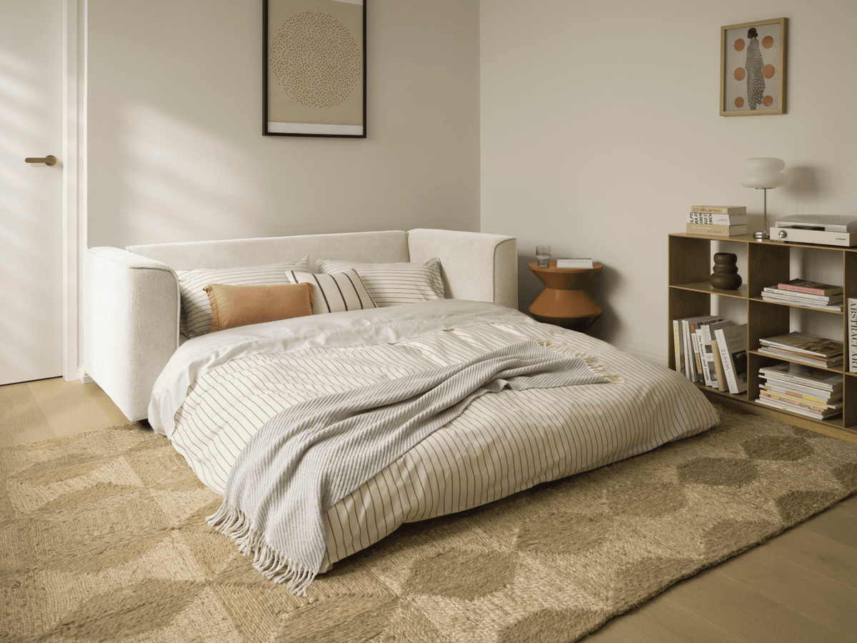 OG Sofa Bed - 2.5-Seater (Double) / Vanilla