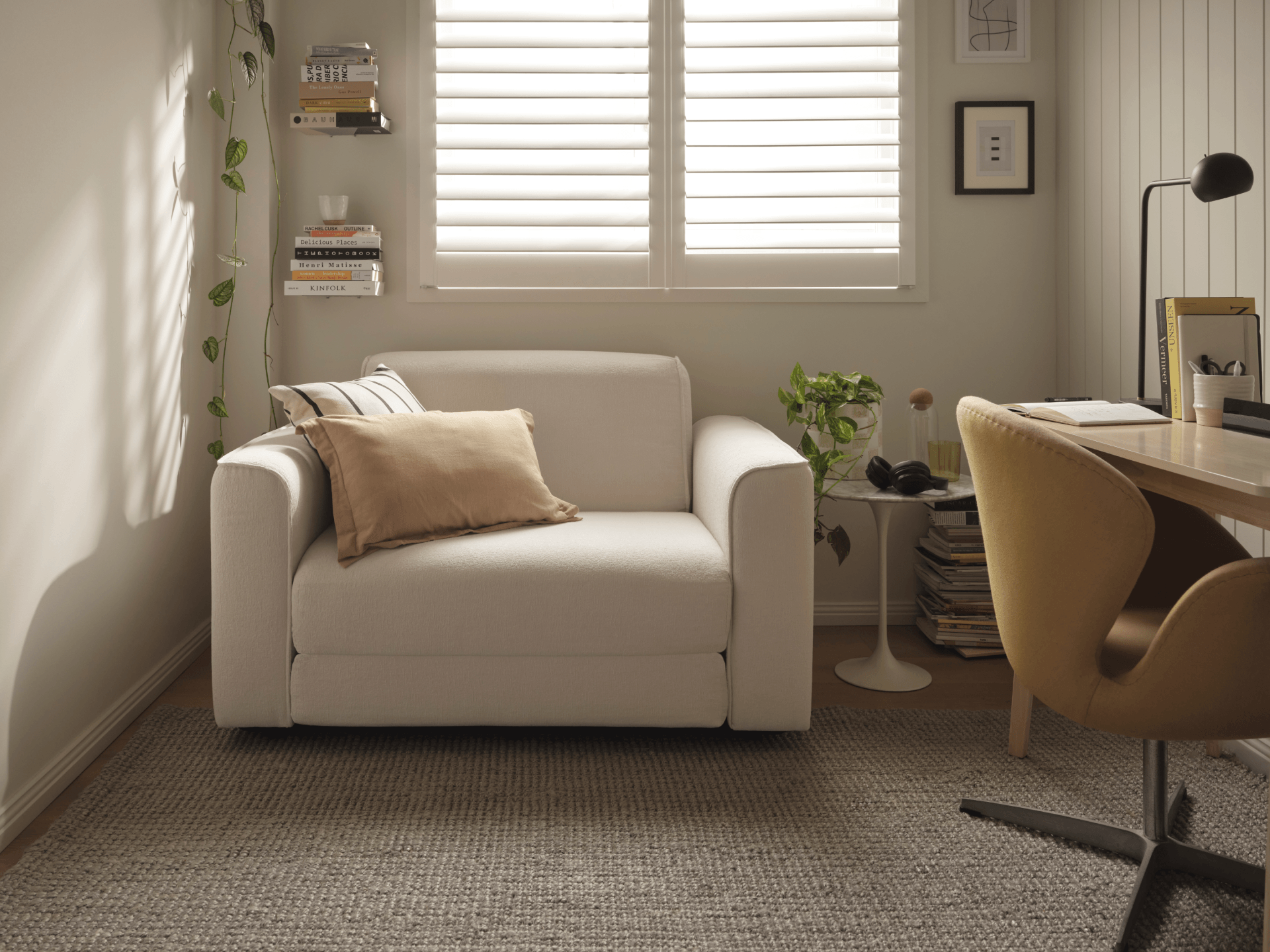 OG Sofa Bed - 1.5-Seater (Single) / Vanilla
