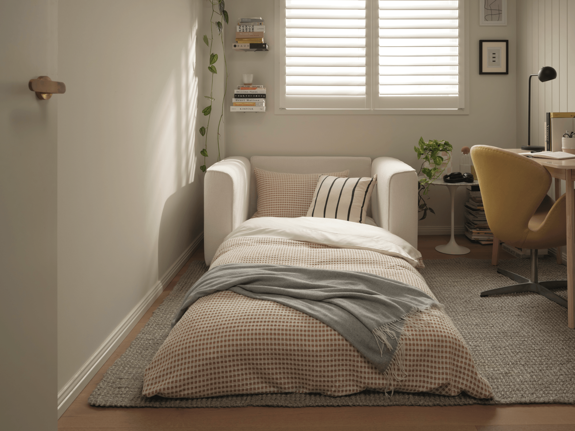 OG Sofa Bed - 1.5-Seater (Single) / Vanilla