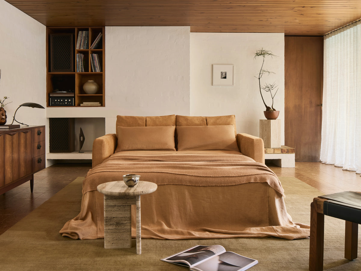 Paddo Sofa Bed - Bronzed Aussie / 3.5-Seater (King)