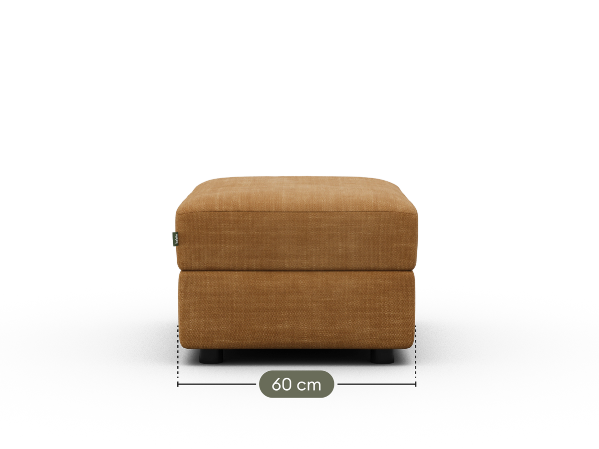 Paddo Sofa Bed Ottoman - Bronzed Aussie