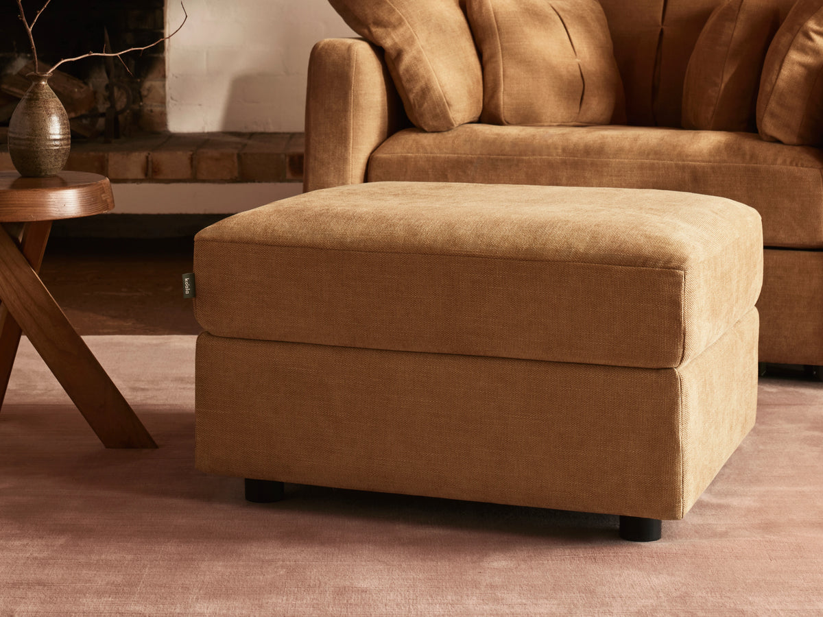 Paddo Sofa Bed Ottoman - Bronzed Aussie