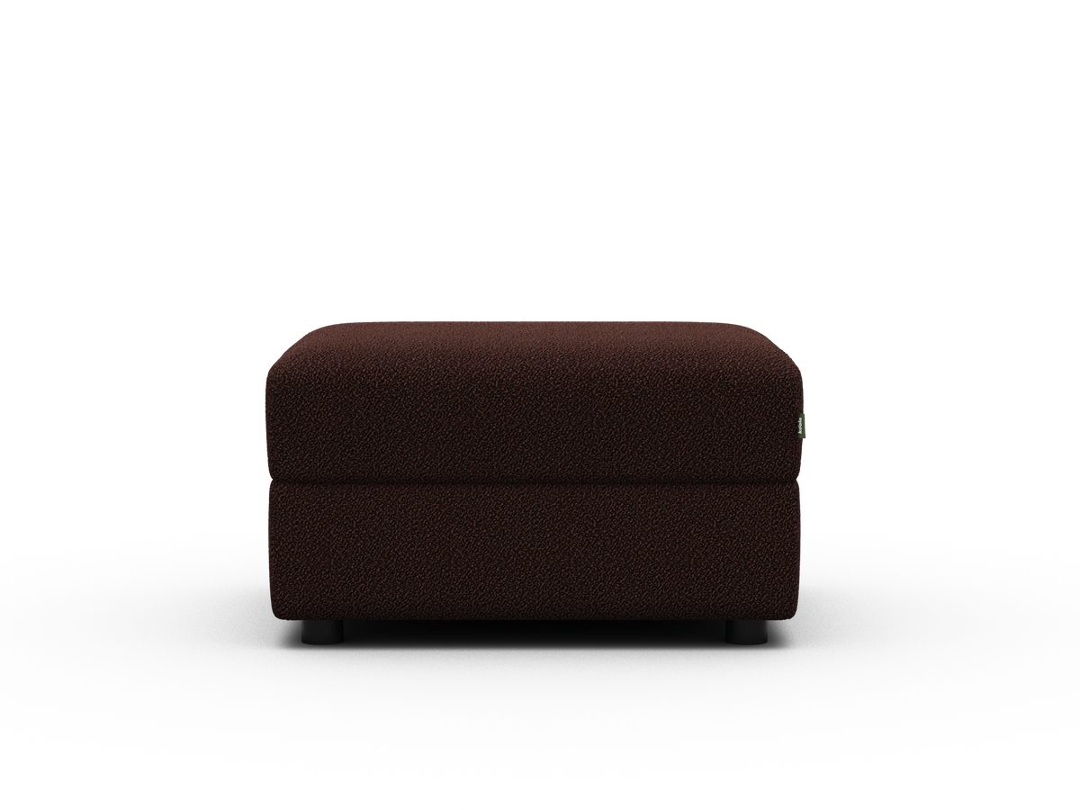 Paddo Sofa Bed Ottoman - Burnt Mulberry (Luxe edition)