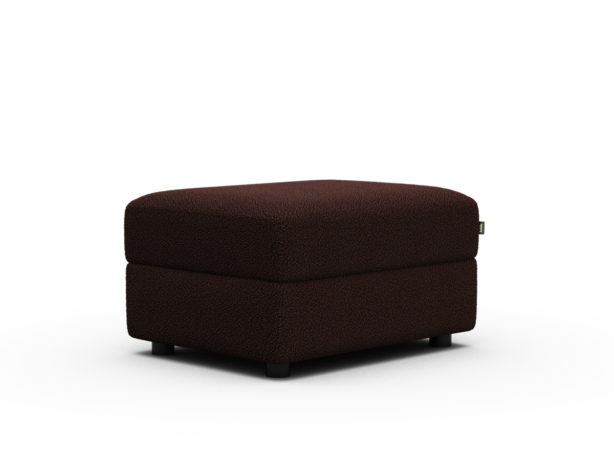 Paddo Sofa Bed Ottoman - Burnt Mulberry (Luxe edition)