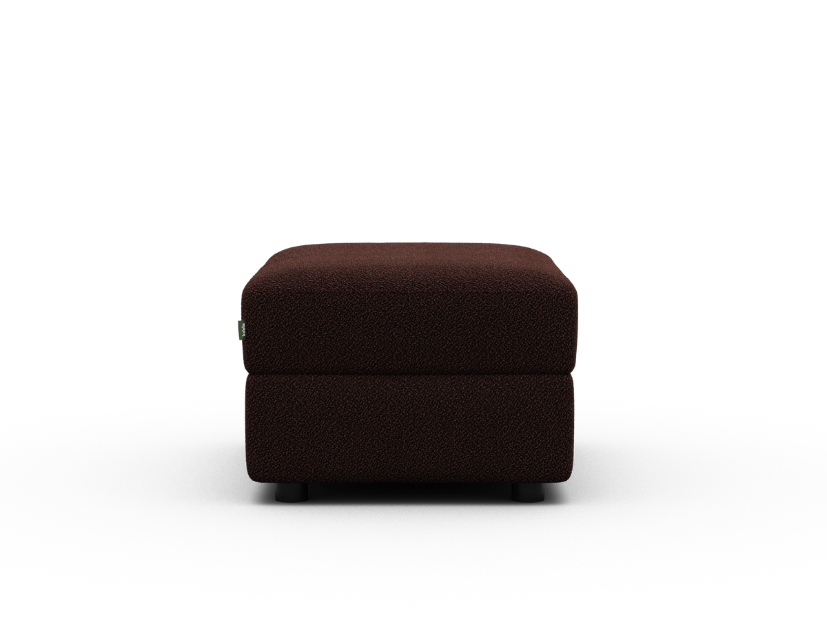 Paddo Sofa Bed Ottoman - Burnt Mulberry (Luxe edition)