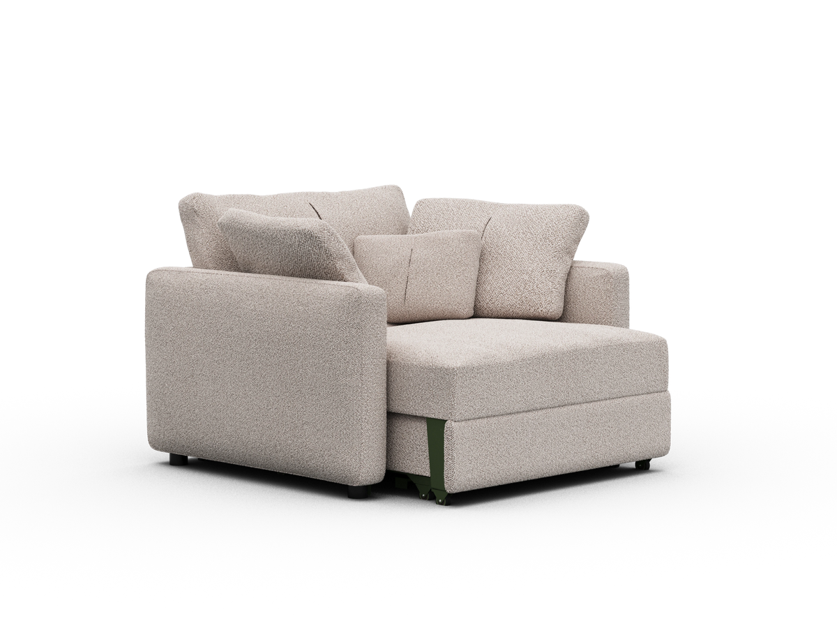 Paddo Sofa Bed - Cliff Dive (Luxe edition) / 1.5-Seater (Single)