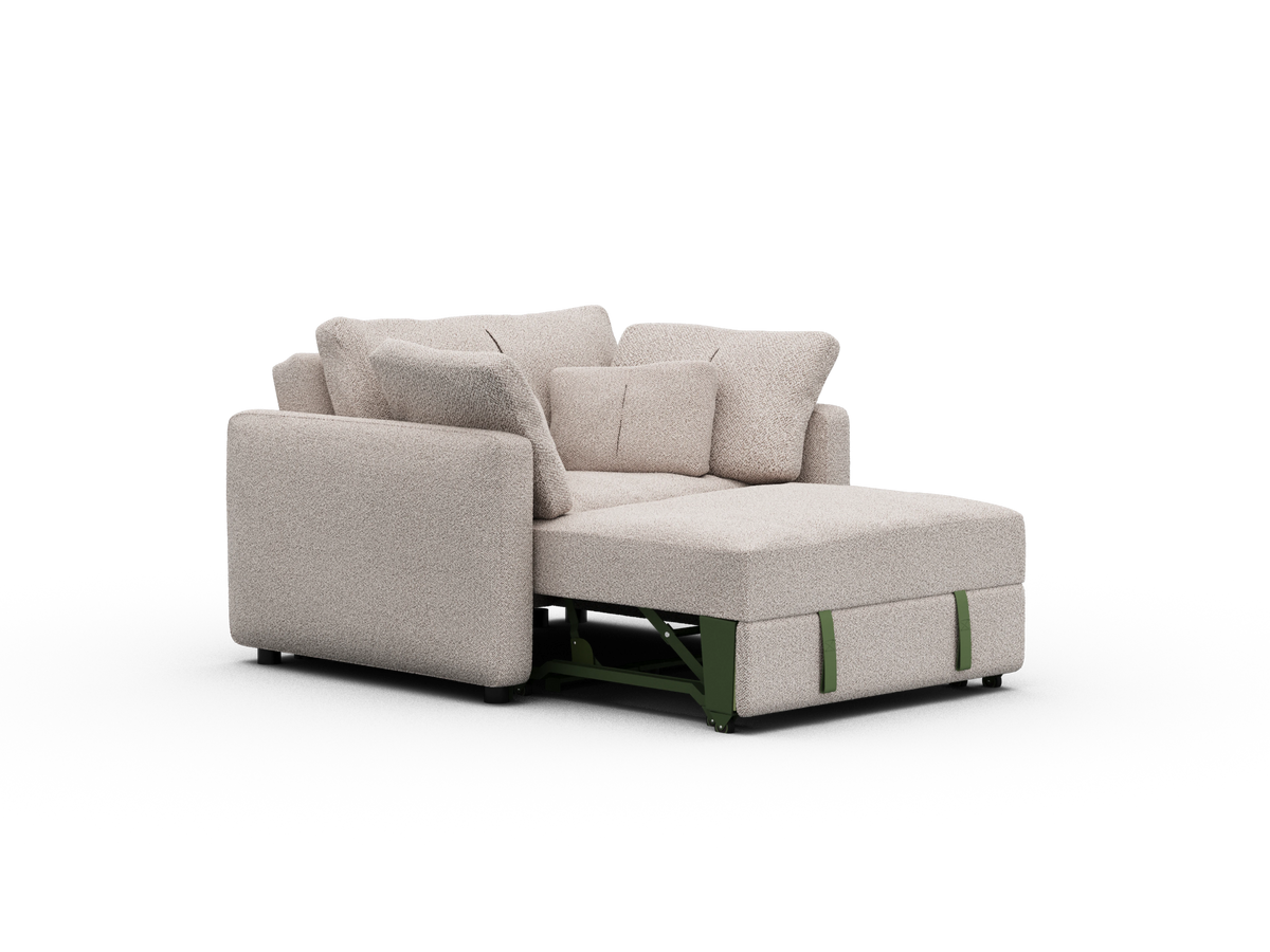 Paddo Sofa Bed - Cliff Dive (Luxe edition) / 1.5-Seater (Single)
