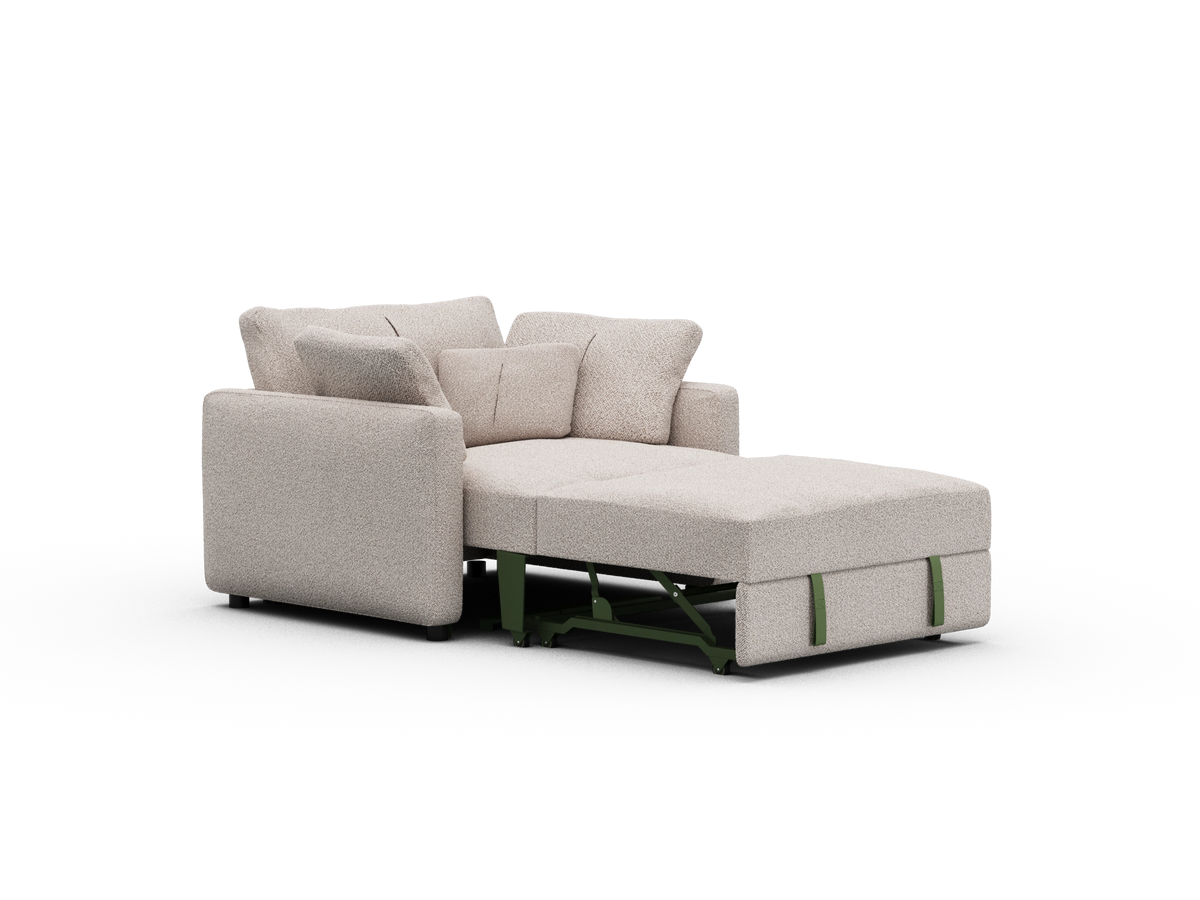 Paddo Sofa Bed - Cliff Dive (Luxe edition) / 1.5-Seater (Single)