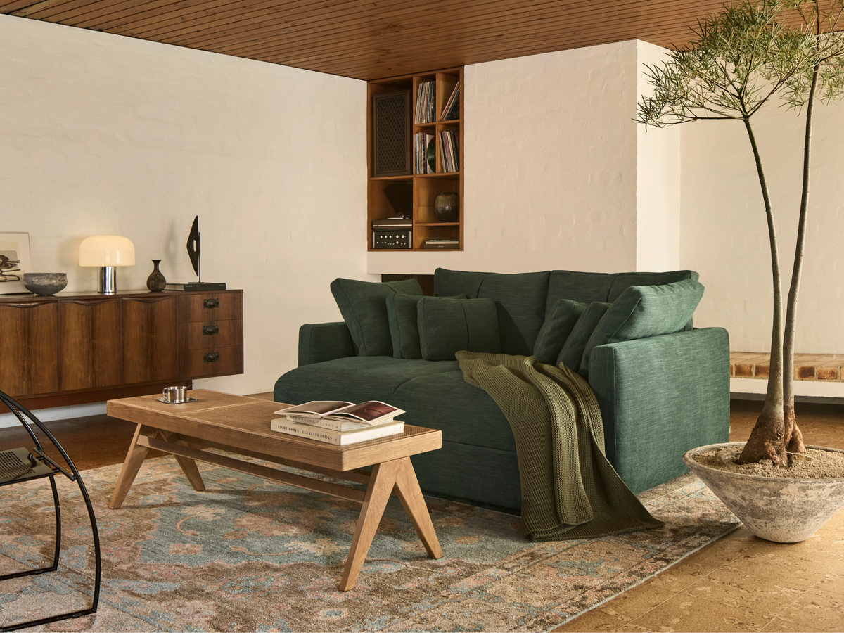 Paddo Sofa Bed - Fern Gully / 3-Seater (Queen)