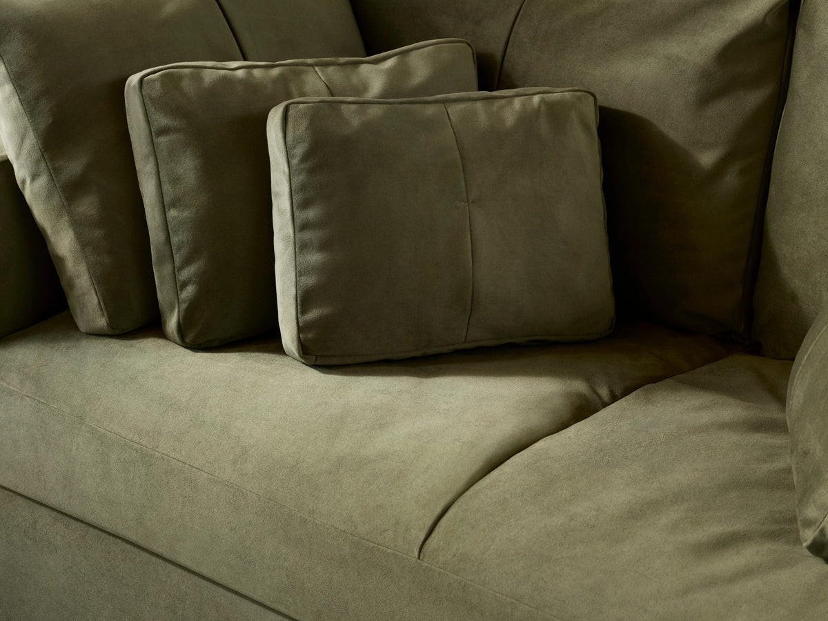 Paddo Sofa Bed - Velvet Moss (Velvet) / 2.5-Seater (Double)