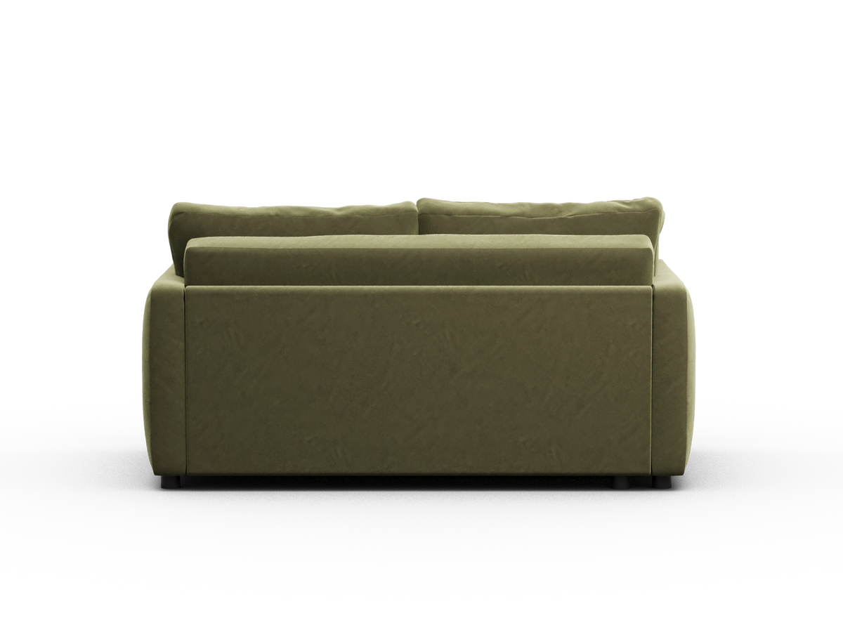 Paddo Sofa Bed - Velvet Moss (Velvet) / 2.5-Seater (Double)