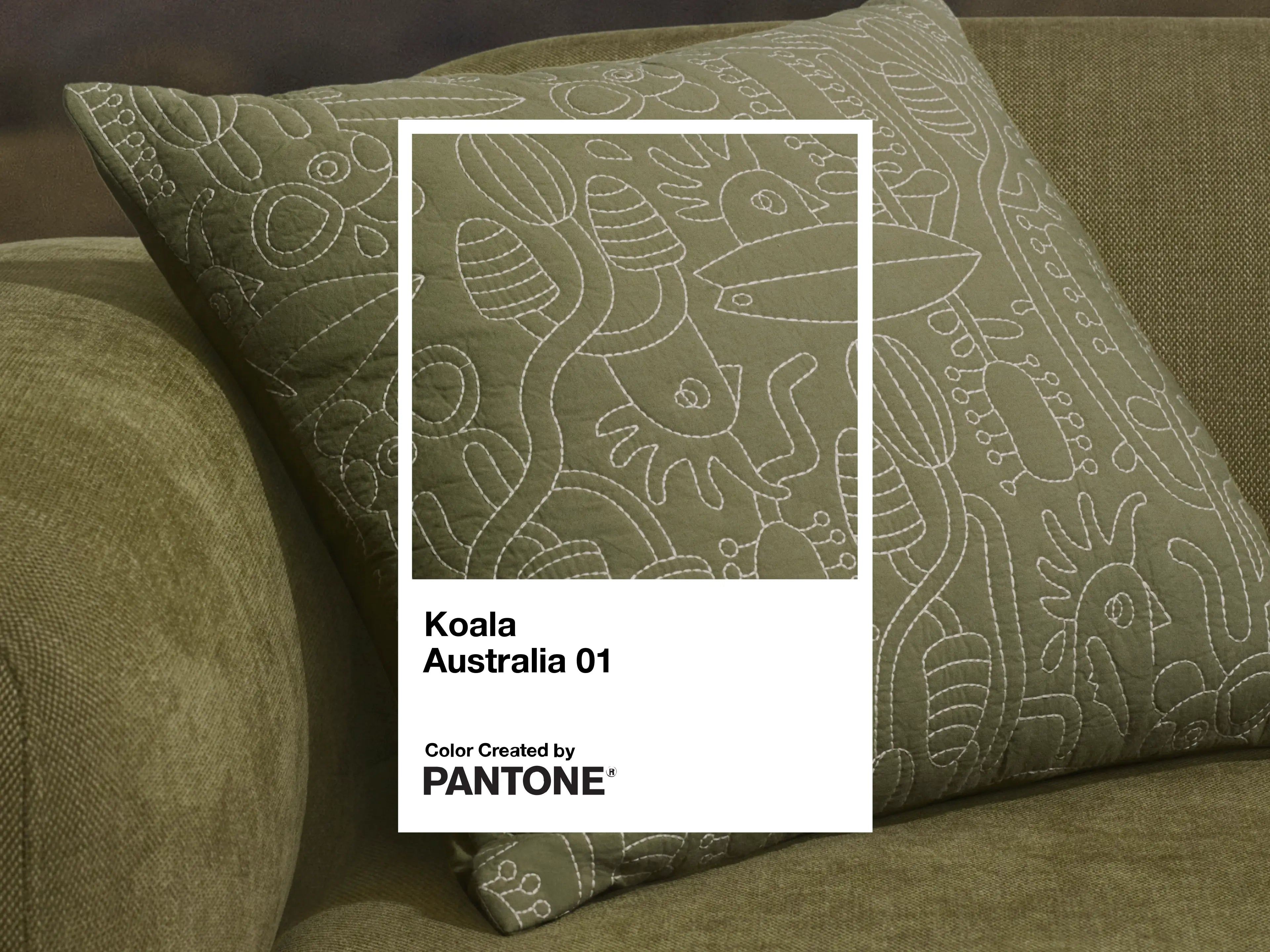 Beach Bum Cushion - 50 X 50cm / Australia 01 (Pantone)