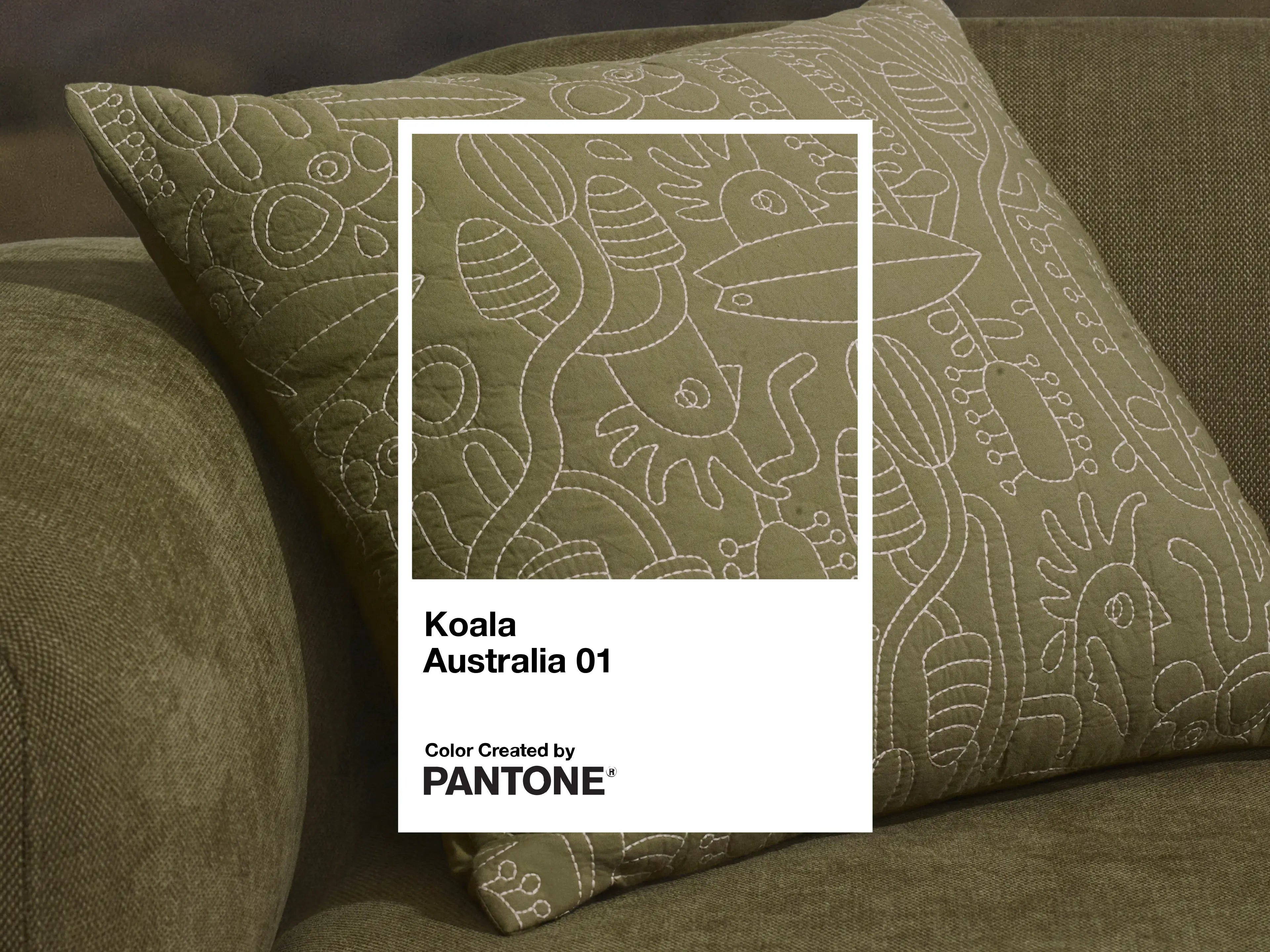 Beach Bum Cushion - 50 X 50cm / Australia 01 (Pantone)