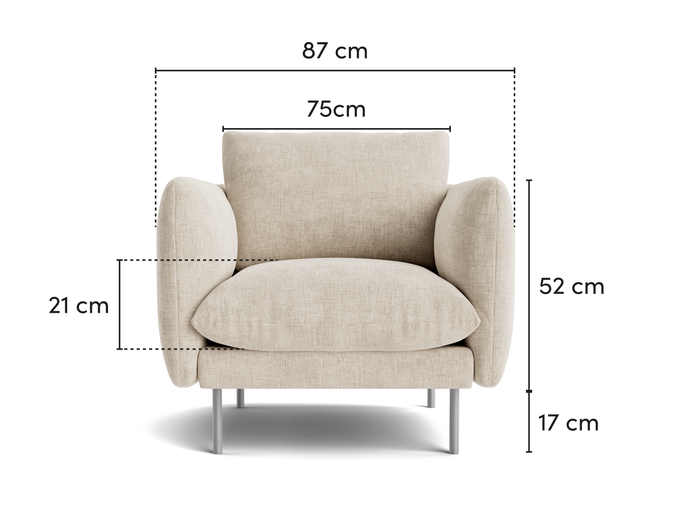 Suffolk Armchair Modern Armchair Koala Koala AU