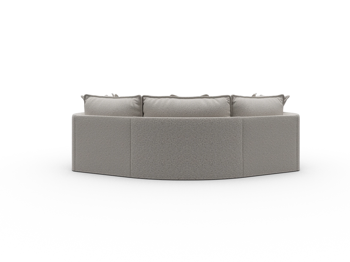 Tamarama Modular Sofa - 3 Sections / Regular / Aussie Latte (Luxe)