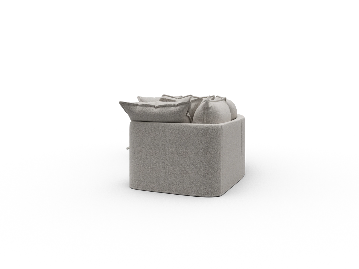 Tamarama Modular Sofa - 3 Sections / Regular / Aussie Latte (Luxe)