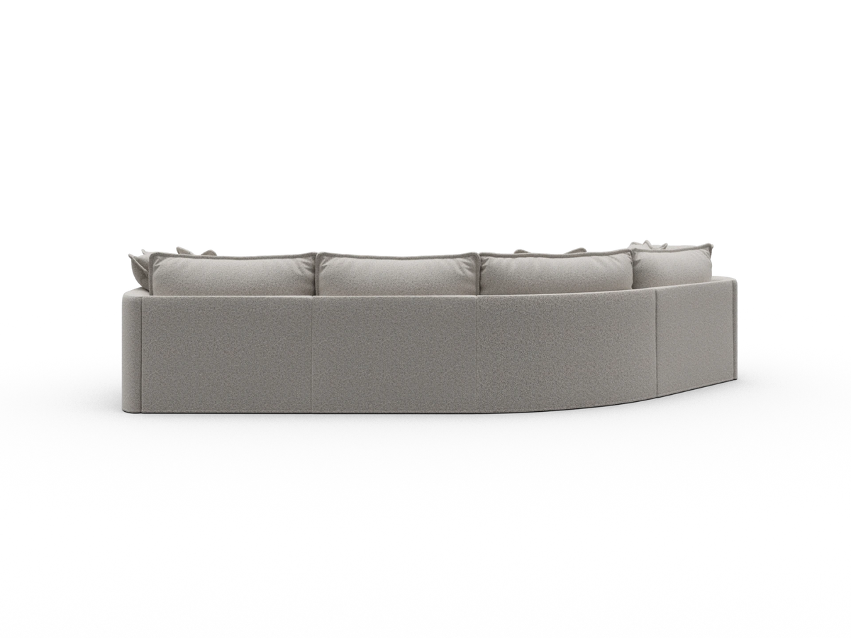 Tamarama Modular Sofa - 4 Sections / Extra Wide / Aussie Latte (Luxe)