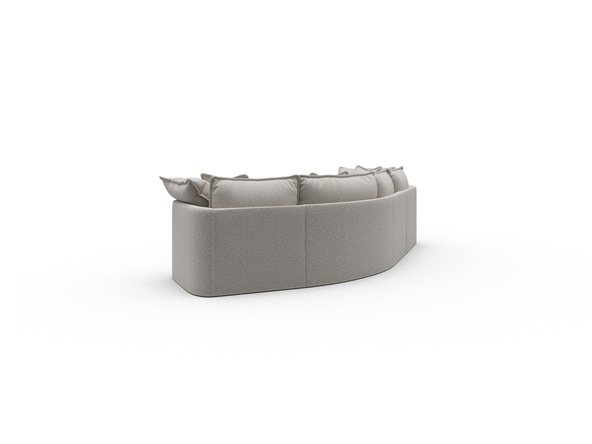 Tamarama Modular Sofa - 4 Sections / Regular / Aussie Latte (Luxe)
