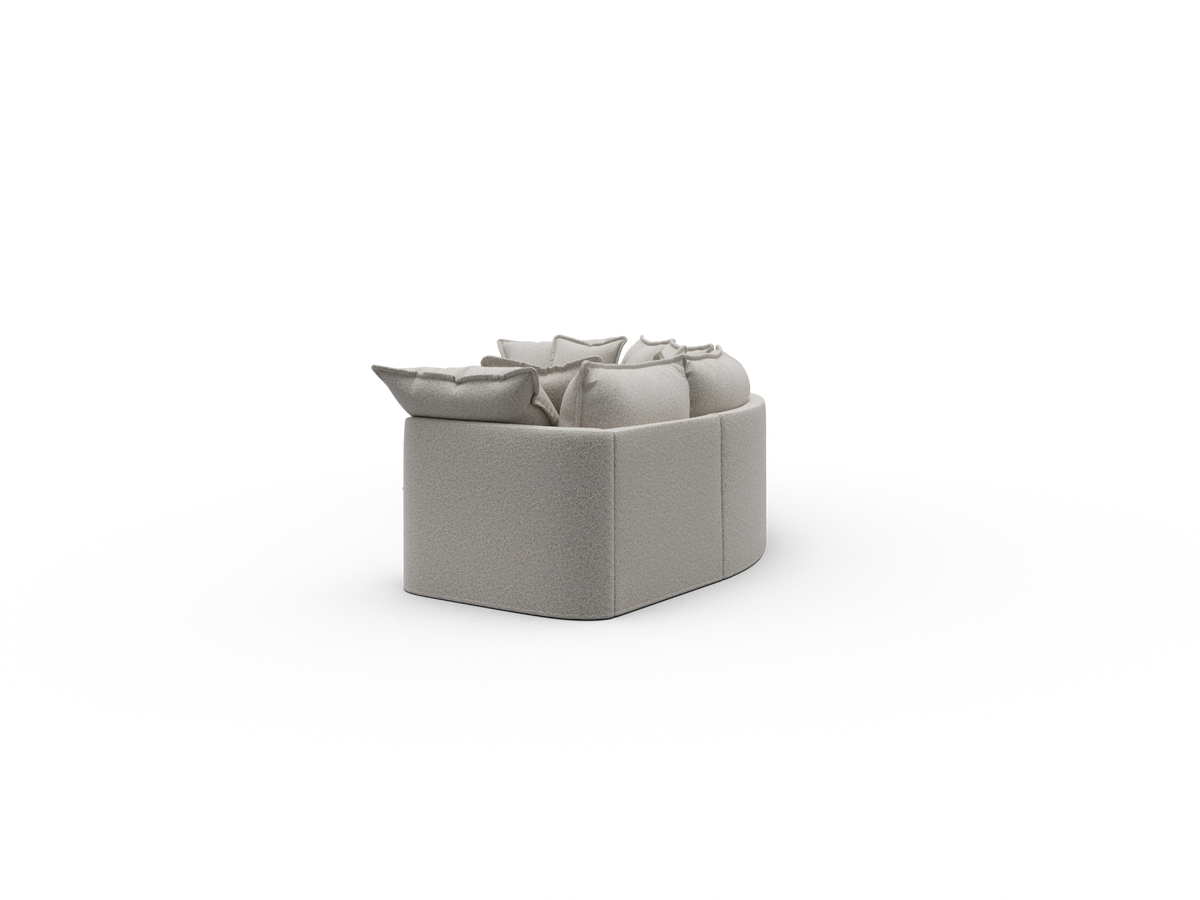 Tamarama Modular Sofa - 4 Sections / Regular / Aussie Latte (Luxe)