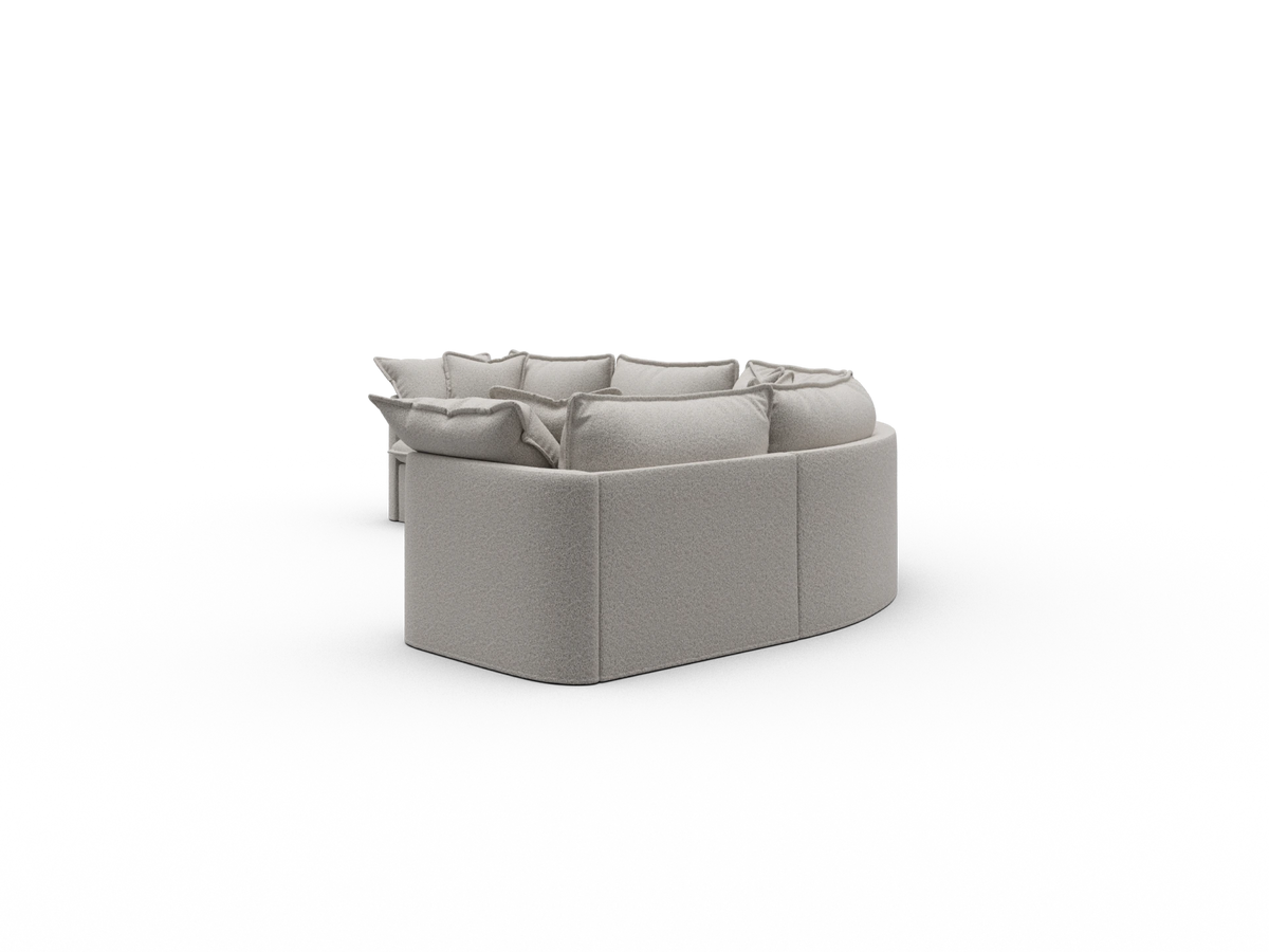 Tamarama Modular Sofa - 5 Sections / Extra Wide / Aussie Latte (Luxe)