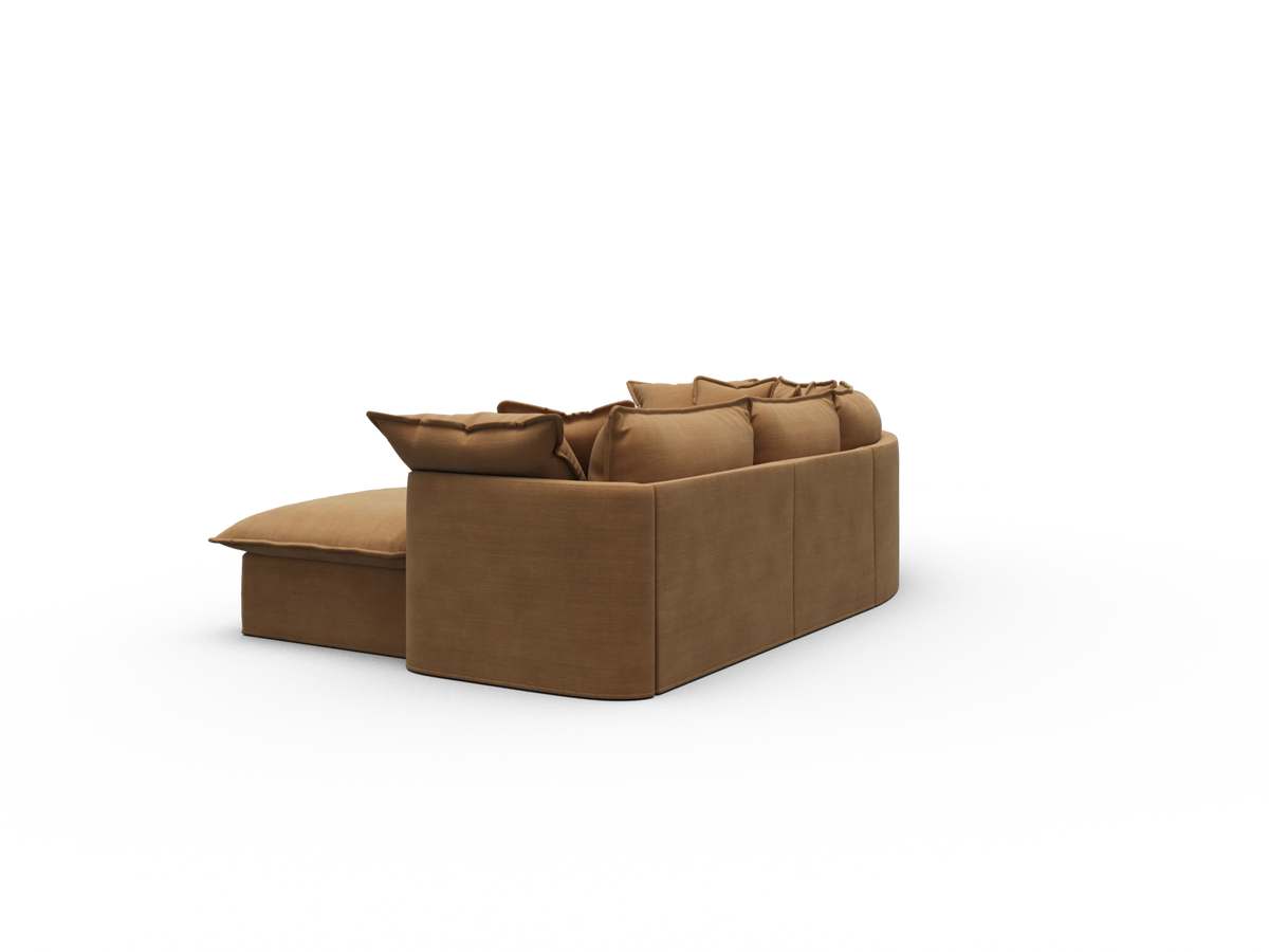 Tamarama Modular Sofa - 4 Sections / Regular / Bronzed Aussie