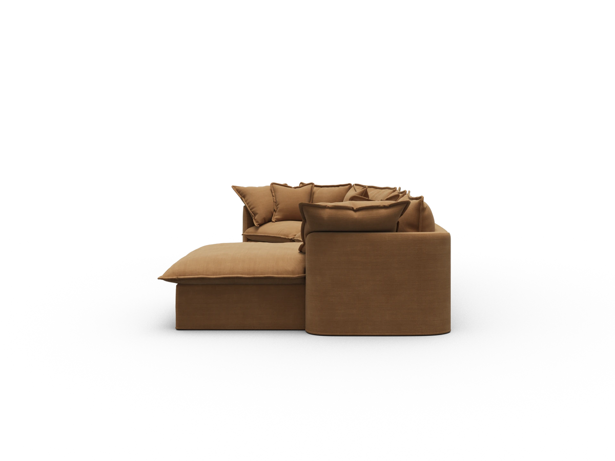 Tamarama Modular Sofa - 4 Sections / Regular / Bronzed Aussie