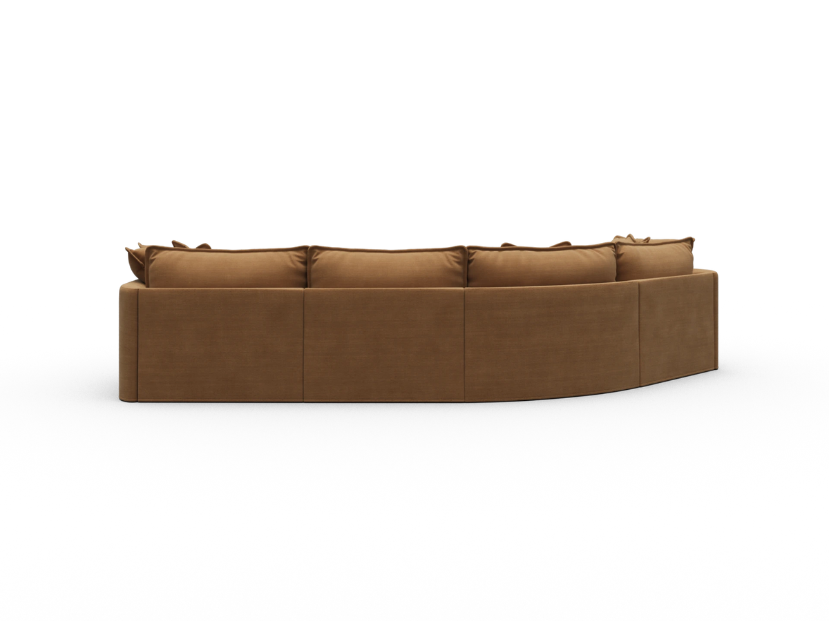 Tamarama Modular Sofa - 4 Sections / Extra Wide / Bronzed Aussie
