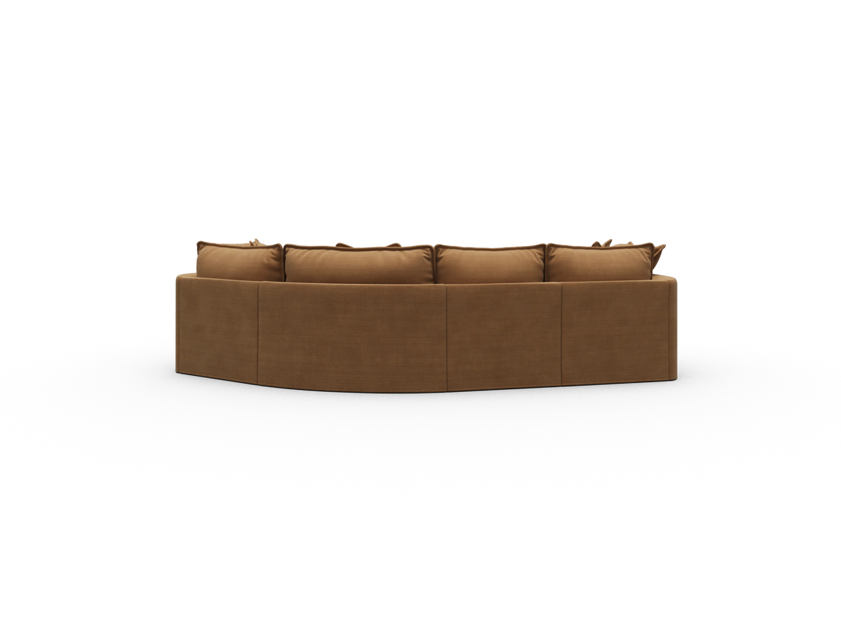 Tamarama Modular Sofa - 4 Sections / Regular / Bronzed Aussie