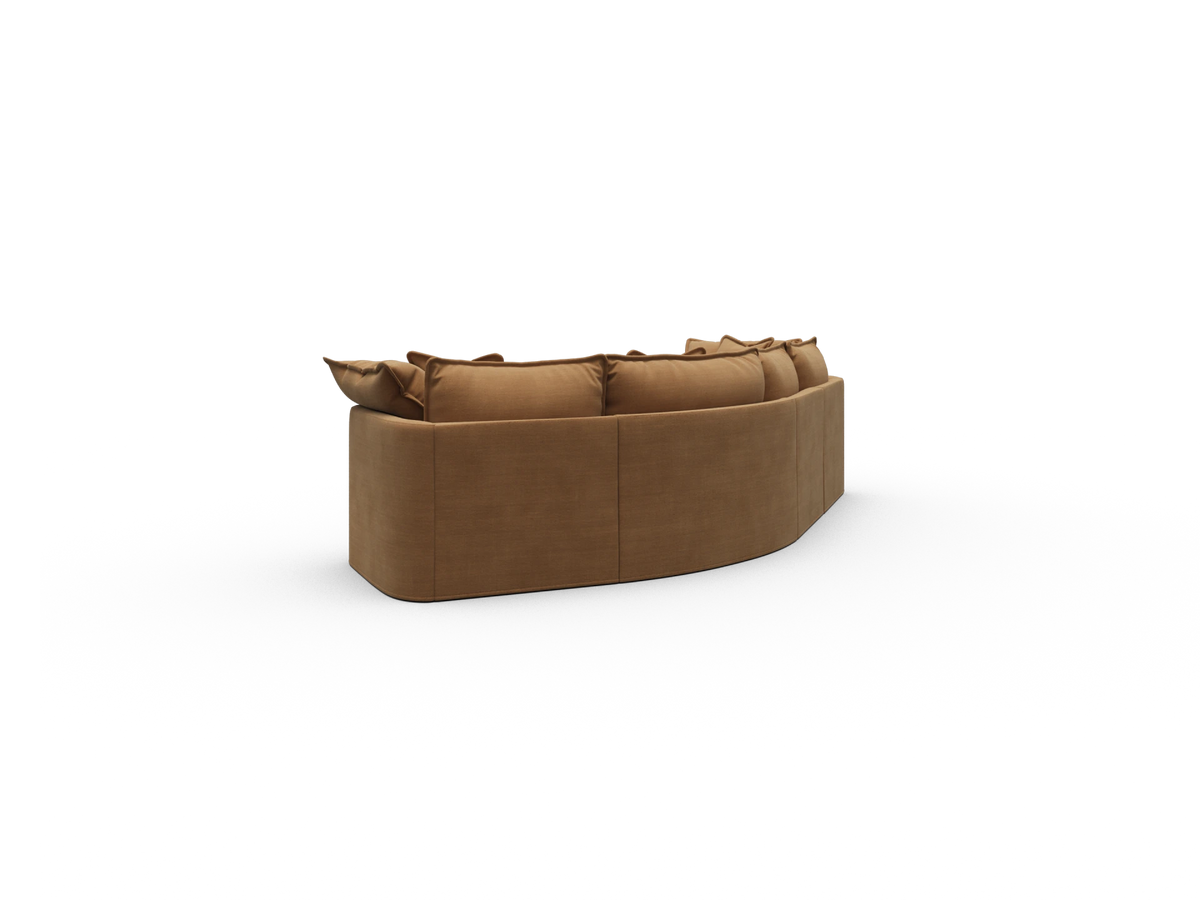 Tamarama Modular Sofa - 4 Sections / Regular / Bronzed Aussie