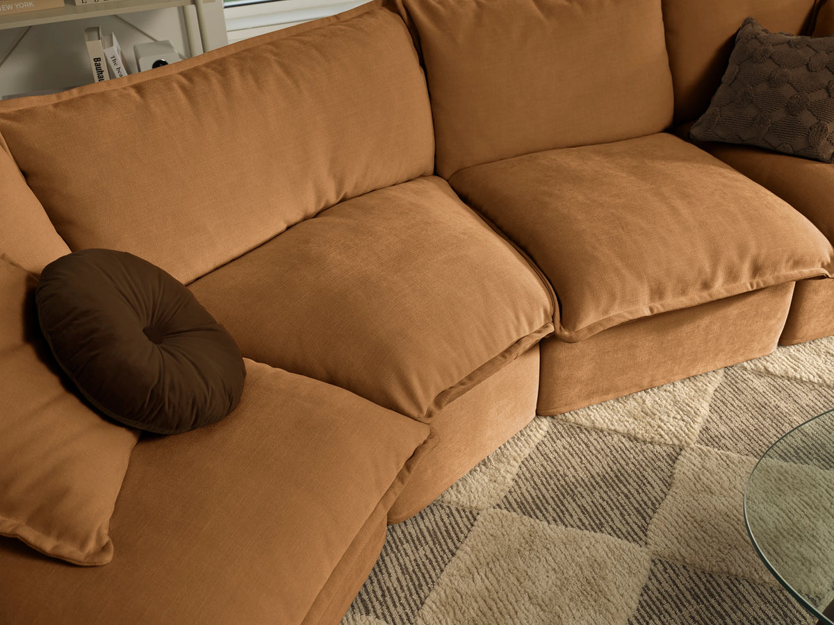 Tamarama Modular Sofa - 5 Sections / Regular / Bronzed Aussie