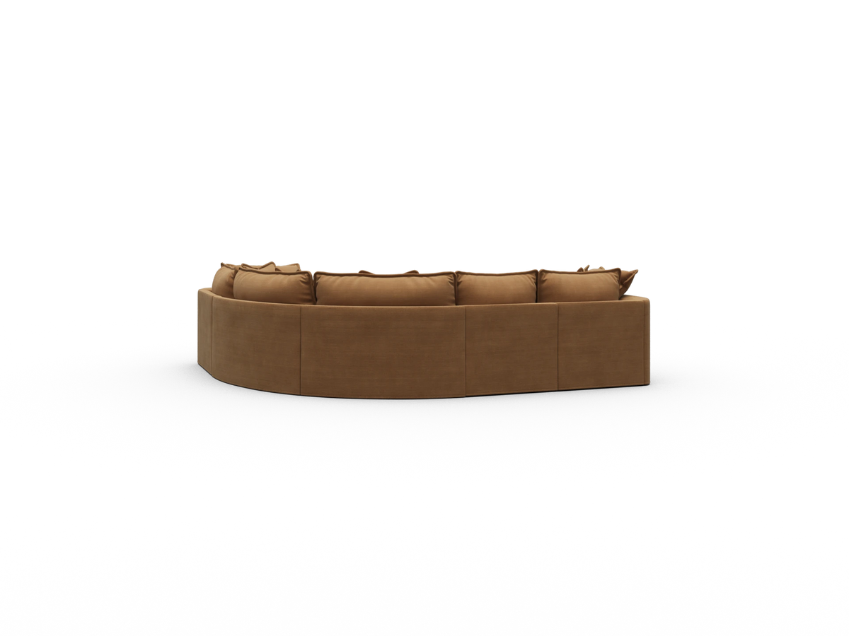 Tamarama Modular Sofa - 5 Sections / Regular / Bronzed Aussie