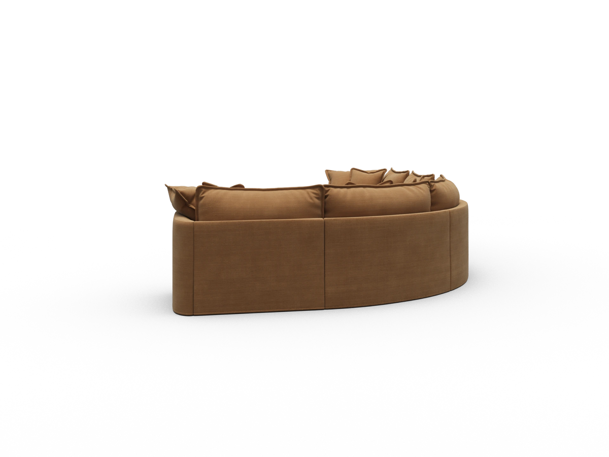 Tamarama Modular Sofa - 5 Sections / Extra Wide / Bronzed Aussie