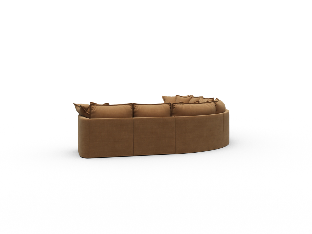 Tamarama Modular Sofa - 6 Sections / Regular / Bronzed Aussie