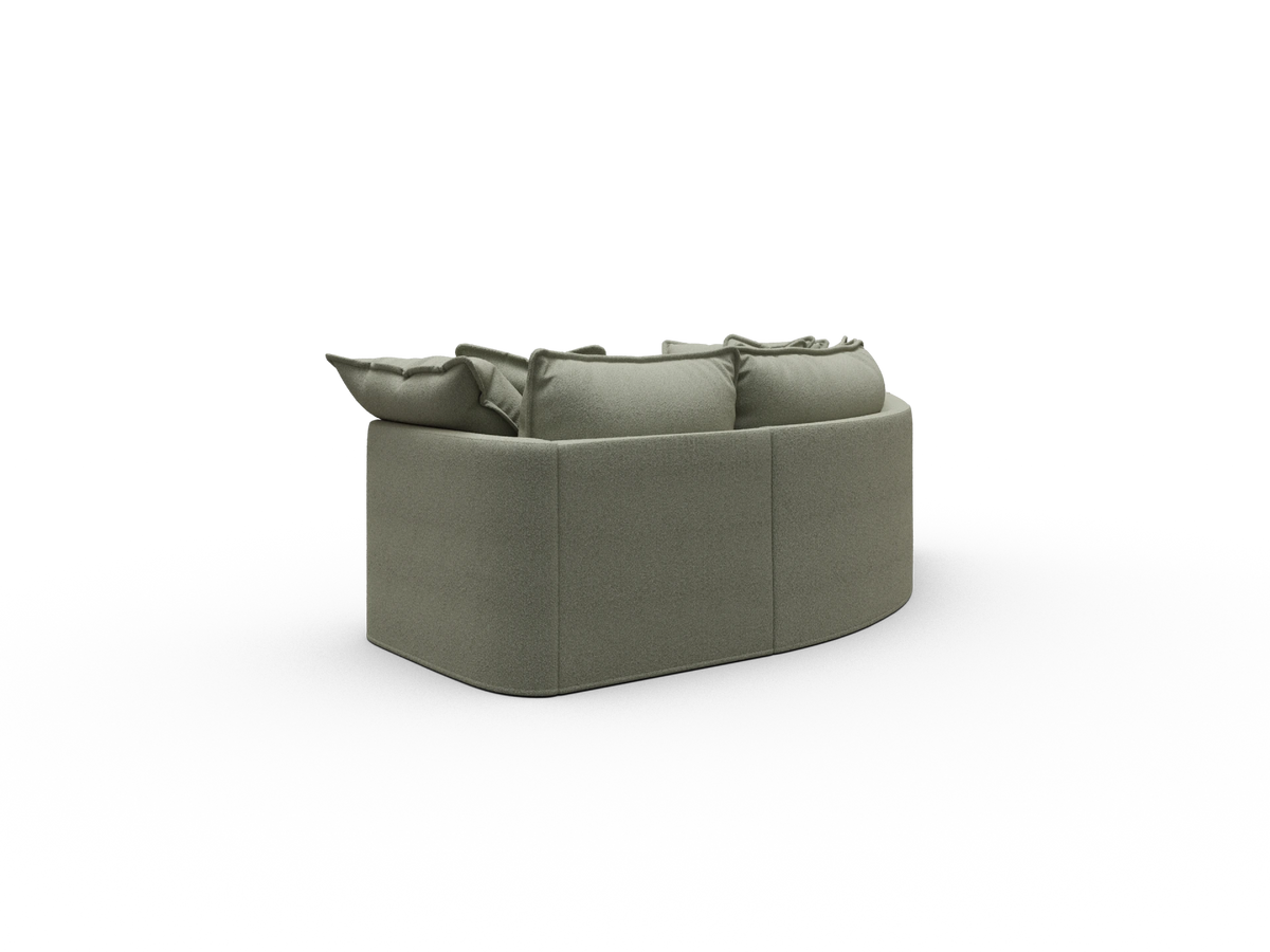 Tamarama Modular Sofa - 3 Sections / Regular / Frosty Grass (Luxe)
