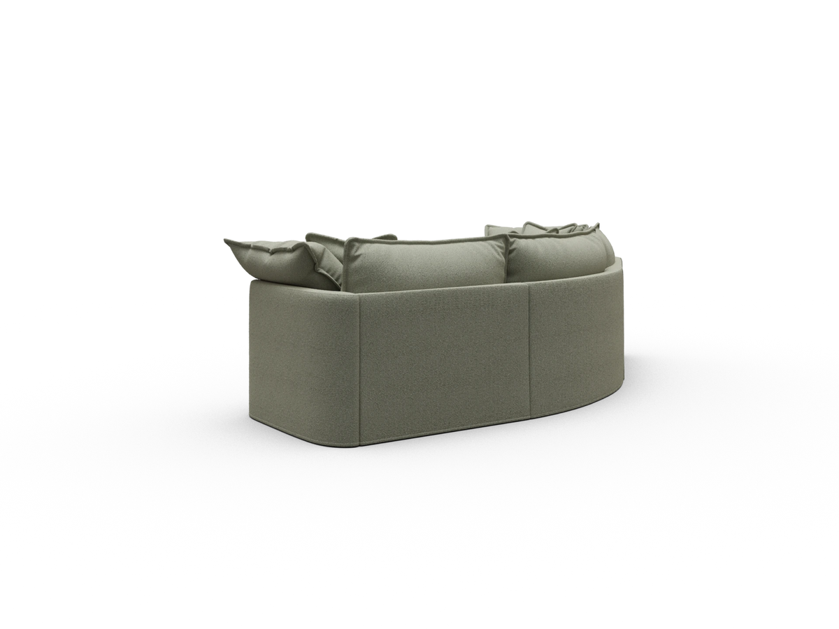 Tamarama Modular Sofa - 3 Sections / Extra Wide / Frosty Grass (Luxe)