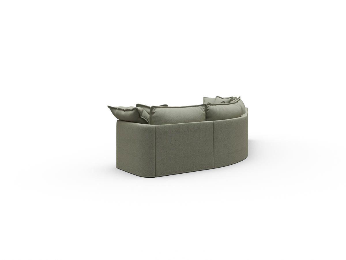Tamarama Modular Sofa - 4 Sections / Extra Wide / Frosty Grass (Luxe)