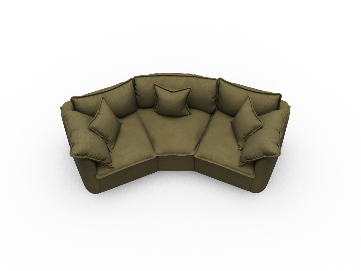 Tamarama Modular Sofa - 3 Sections / Regular / Forest Walk