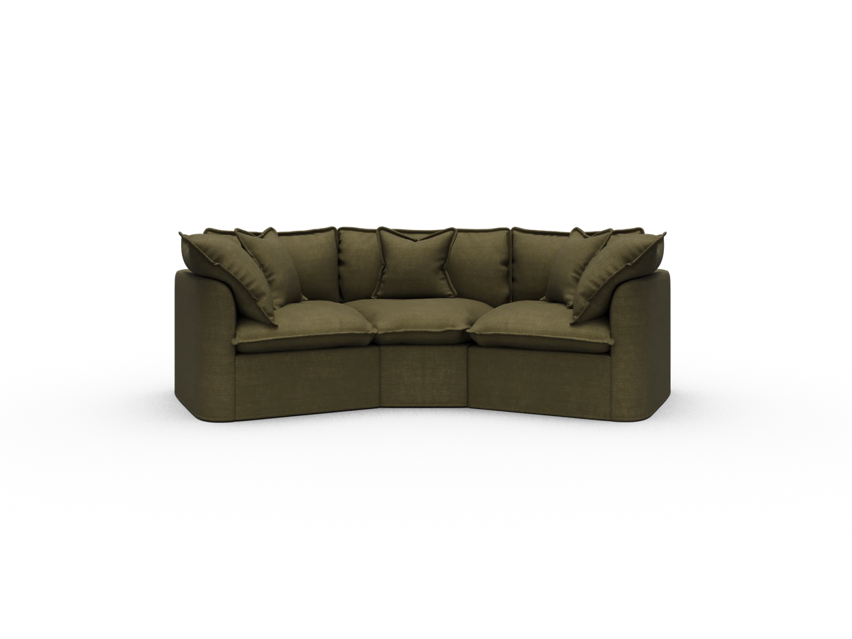 Tamarama Modular Sofa - 3 Sections / Regular / Forest Walk