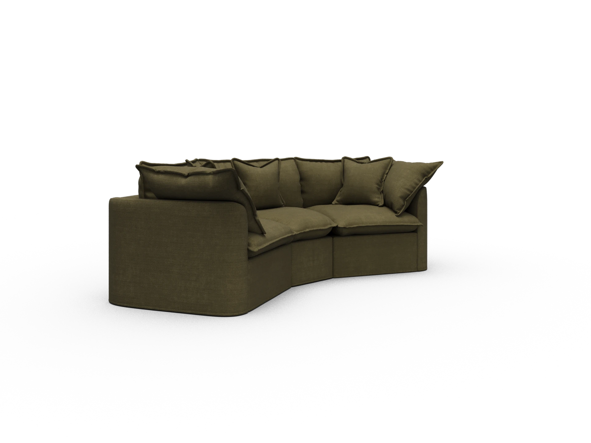 Tamarama Modular Sofa - 3 Sections / Regular / Forest Walk
