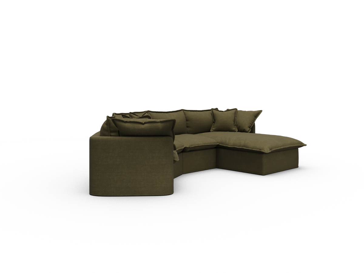 Tamarama Modular Sofa - 4 Sections / Regular / Forest Walk