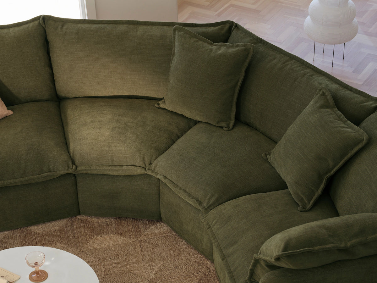 Tamarama Modular Sofa - 6 Sections / Regular / Forest Walk
