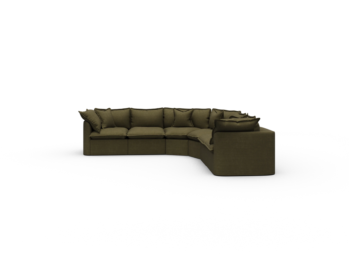 Tamarama Modular Sofa - 6 Sections / Regular / Forest Walk