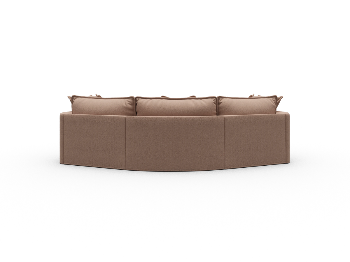 Tamarama Modular Sofa - 3 Sections / Extra Wide / Pebble Beach (Luxe)