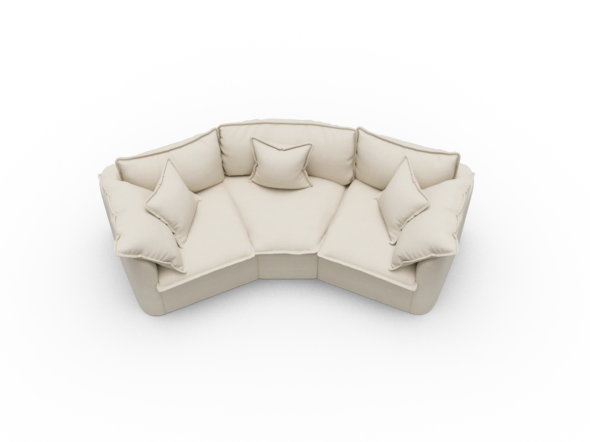 Tamarama Modular Sofa - 3 Sections / Regular / Winter Cream