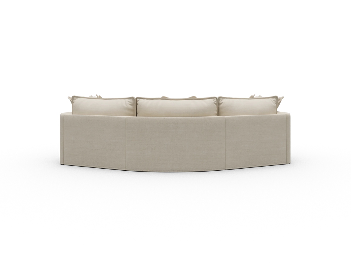 Tamarama Modular Sofa - 3 Sections / Extra Wide / Winter Cream
