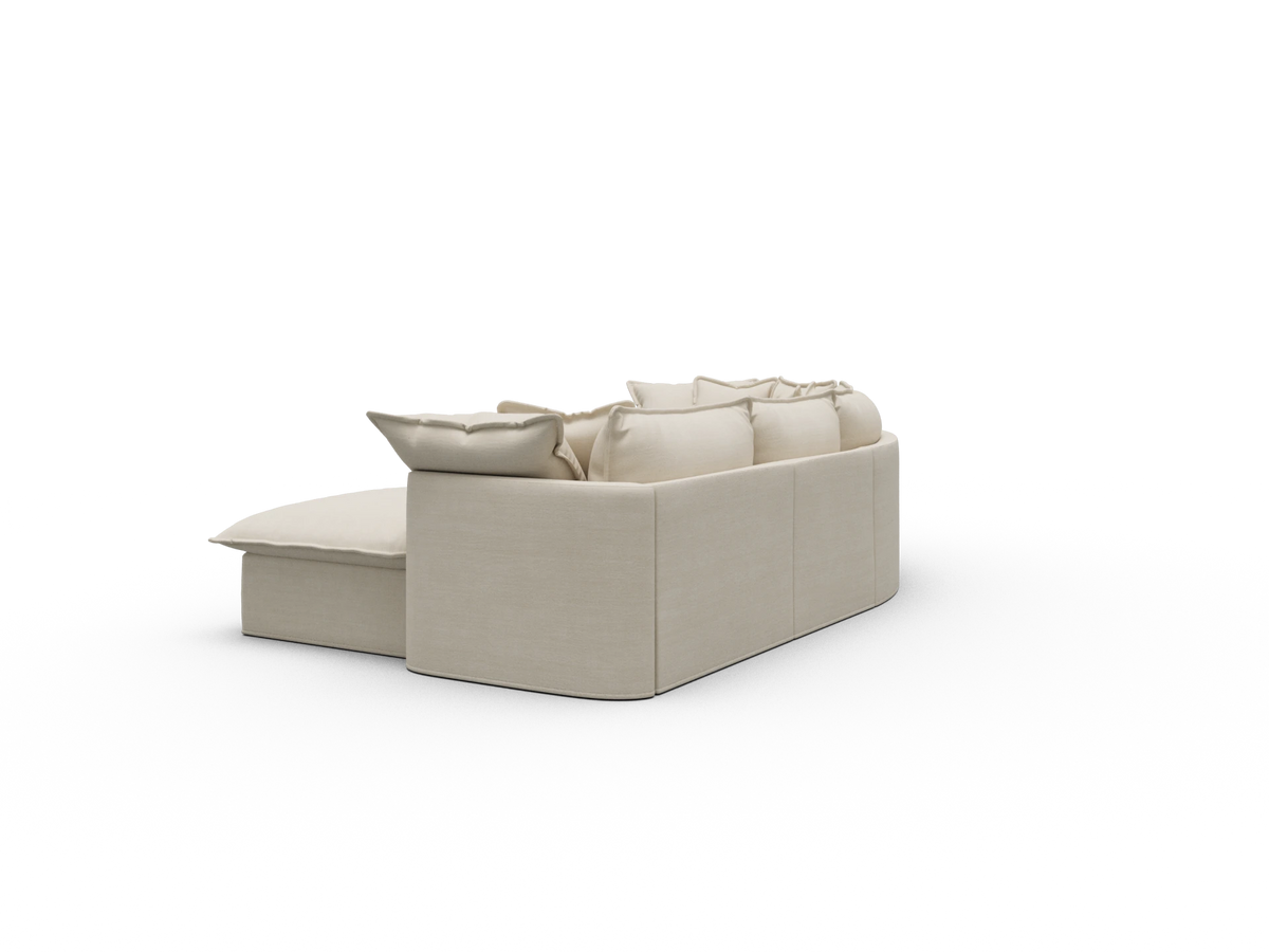 Tamarama Modular Sofa - 4 Sections / Regular / Winter Cream