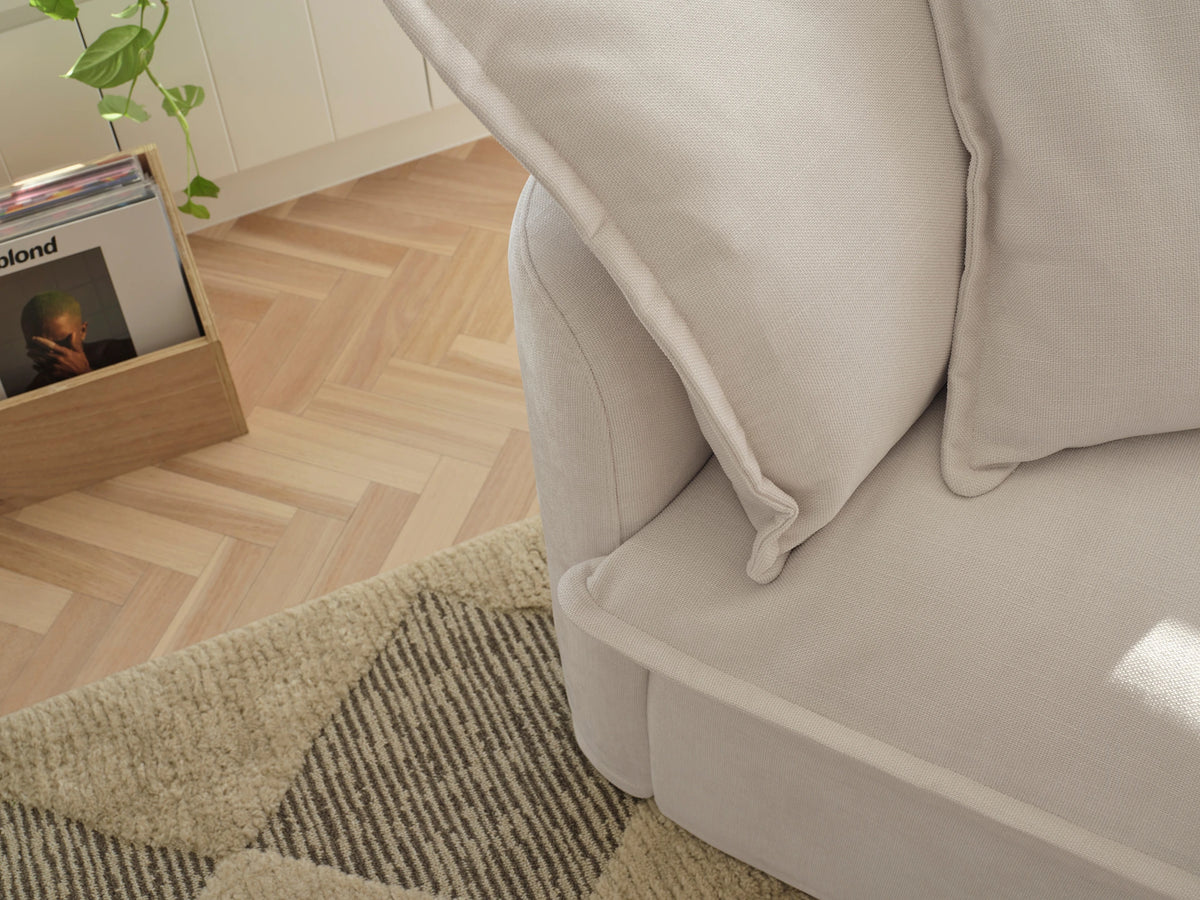 Tamarama Modular Sofa - 5 Sections / Regular / Winter Cream