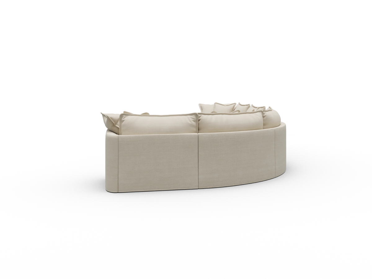 Tamarama Modular Sofa - 5 Sections / Extra Wide / Winter Cream