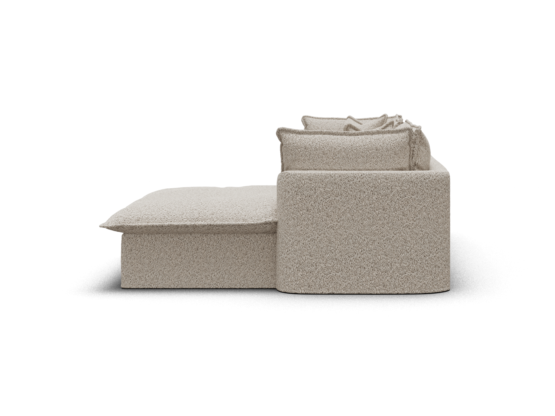 Tamarama Modular Sofa - 2 Sections / Extra Wide / Aussie Latte (Luxe)