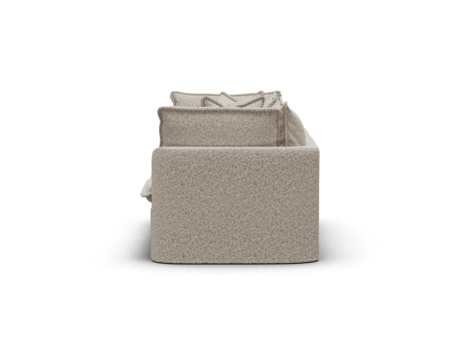 Tamarama Modular Sofa - Regular / 2 Sections / Aussie Latte (Luxe)